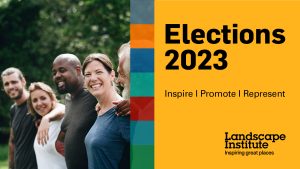 Landscape Institute elections 2023