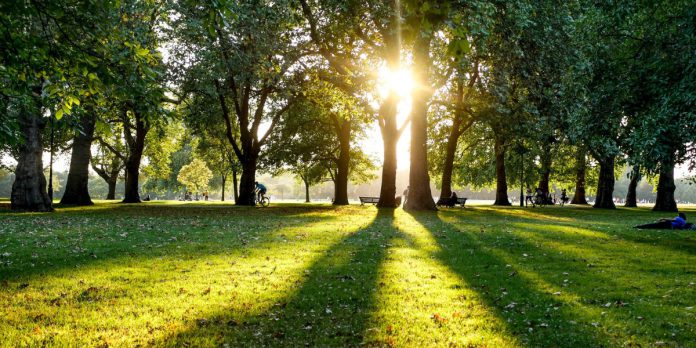 Hyde Park in London